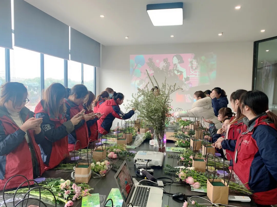 38女神节——运斯达花艺活动回顾